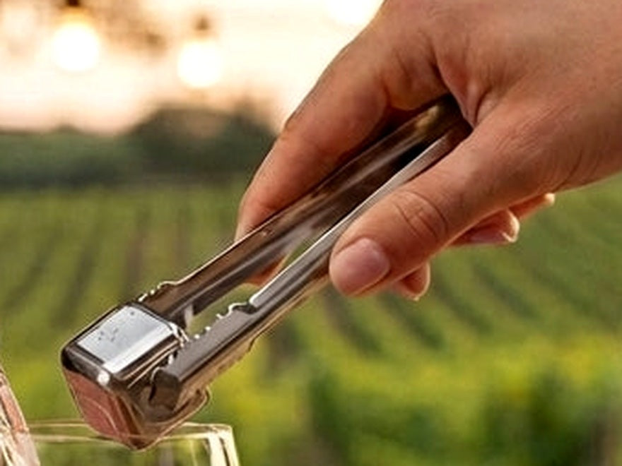 Silicone-tipped serving tongs