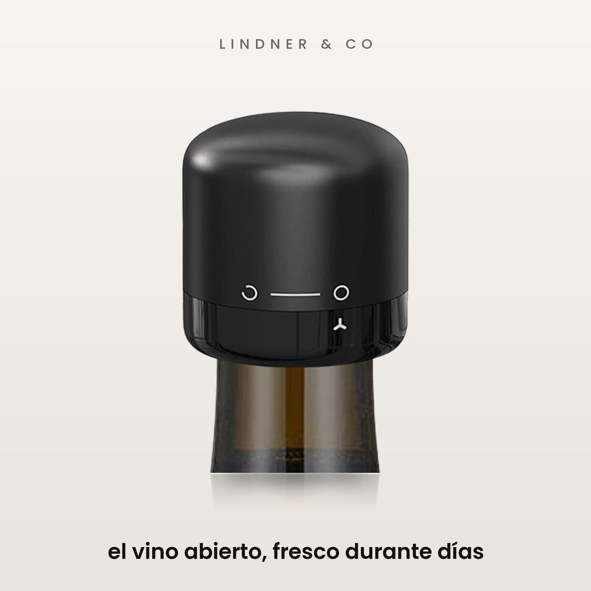 Mini wine stopper