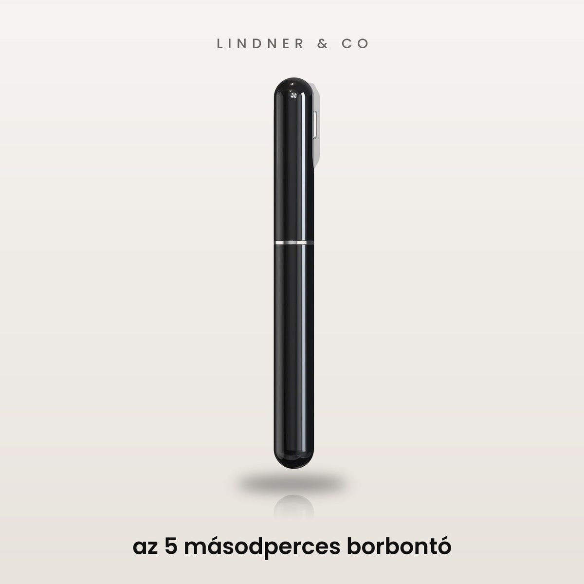 Air pressure wine opener