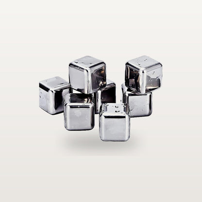 Stainless steel ice cubes
