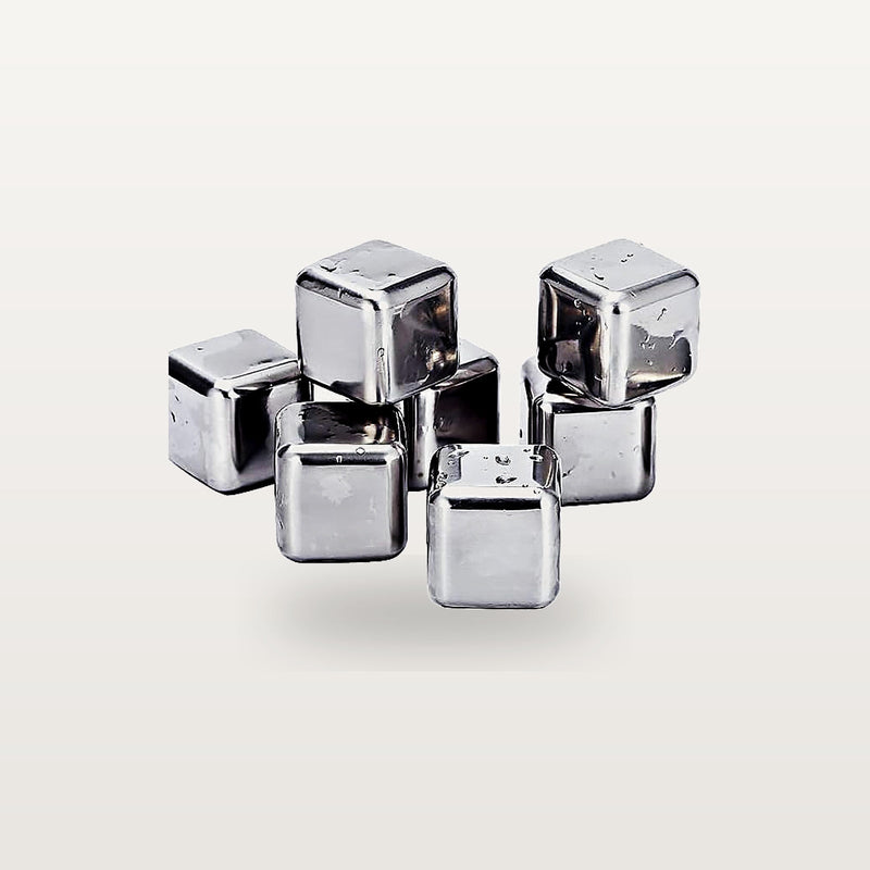 Stainless steel ice cubes