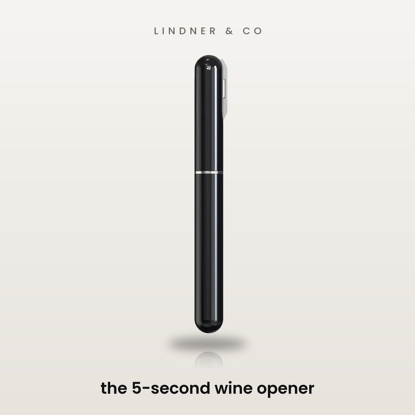 Air pressure wine opener