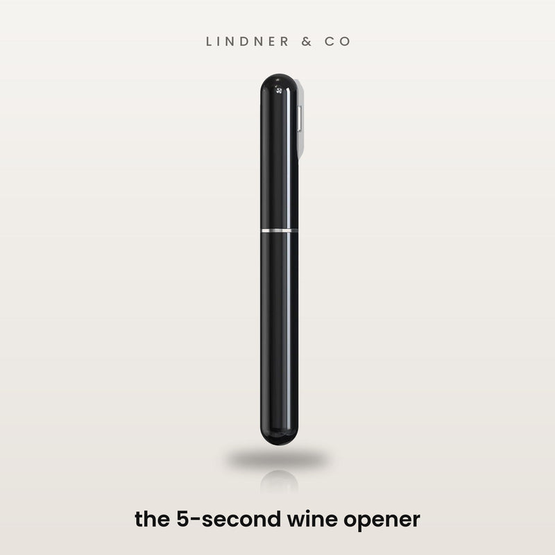 Air pressure wine opener