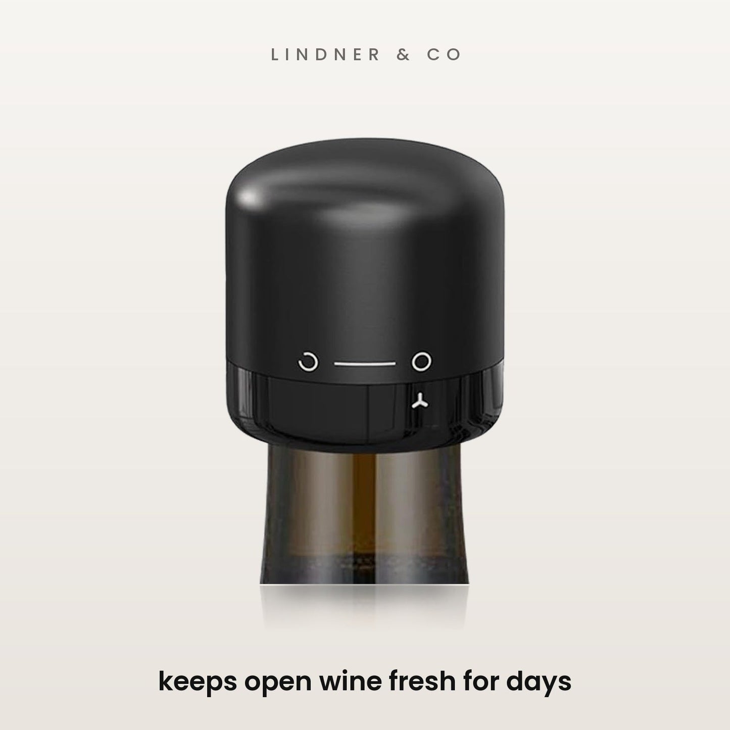 Mini wine stopper