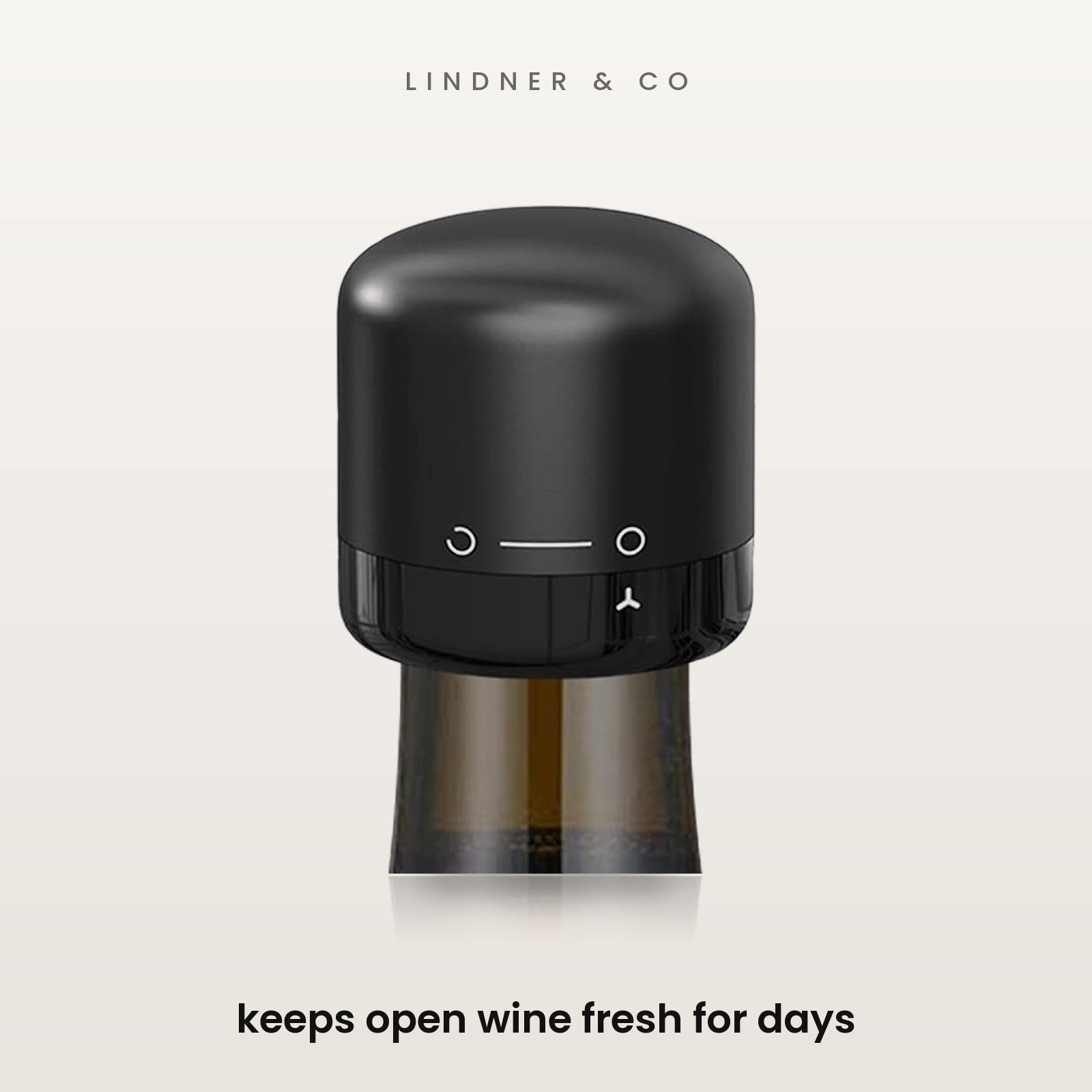 Mini wine stopper