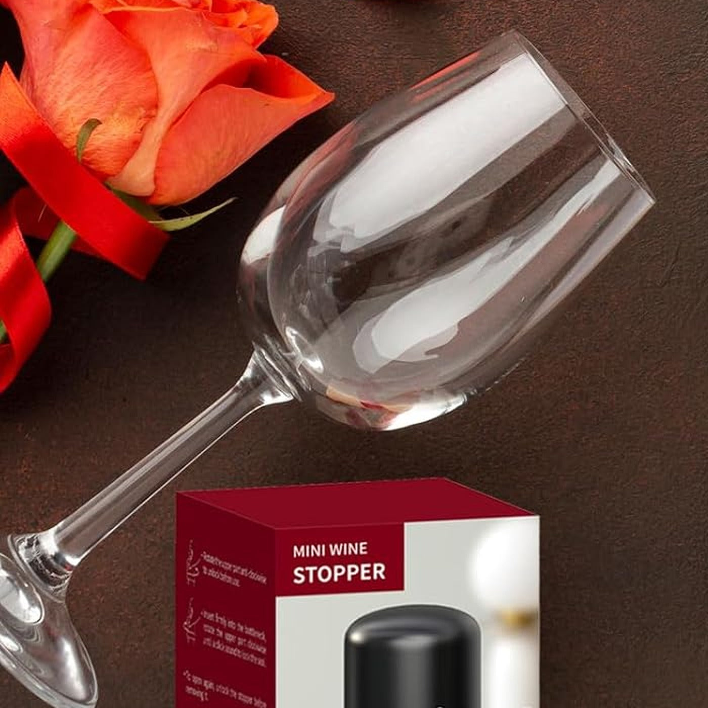 Mini wine stopper